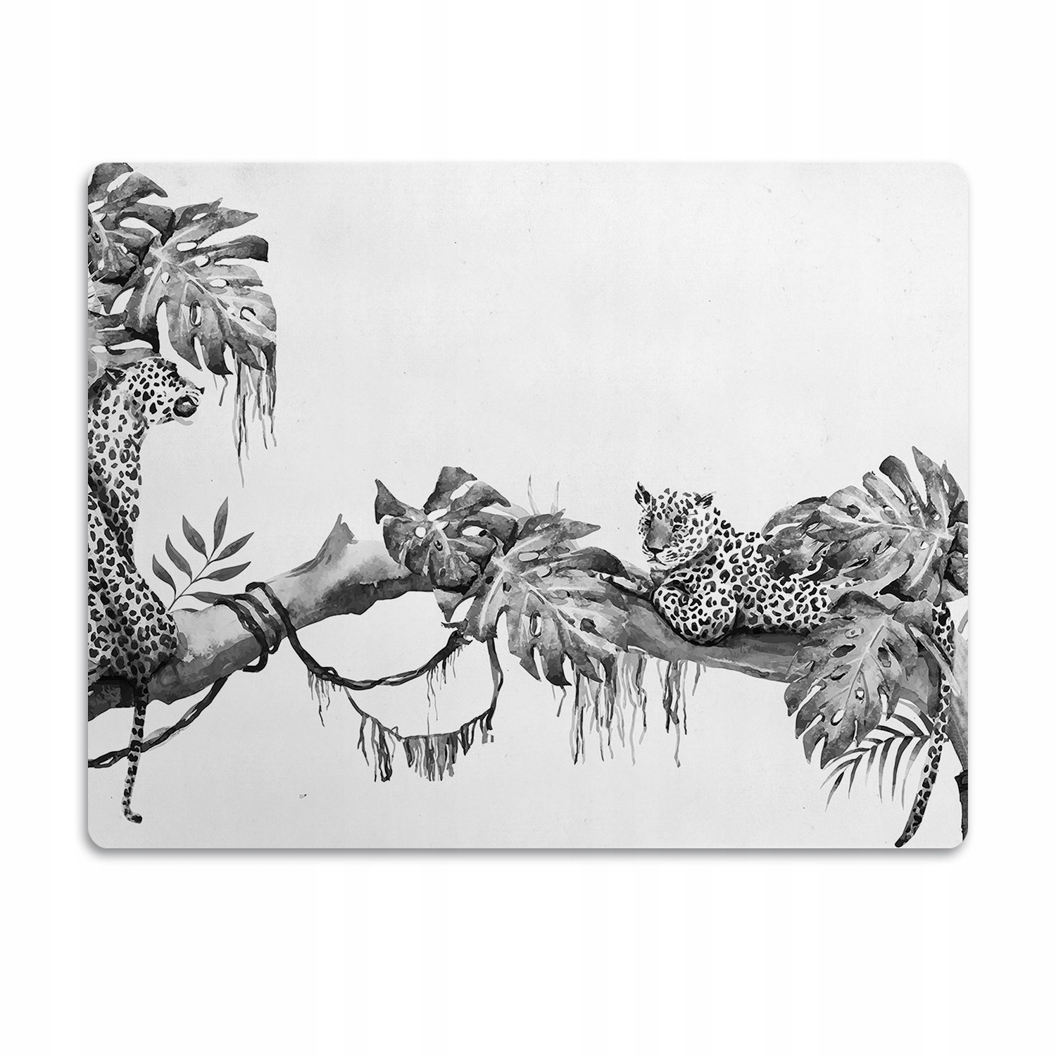 Podložka pod misku Gepardy větve sépie 60x40 cm