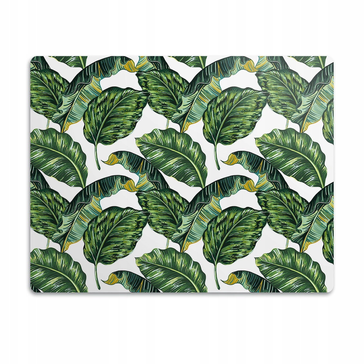 Podložka pod záchod Rostlina zelené listy 60x40 cm