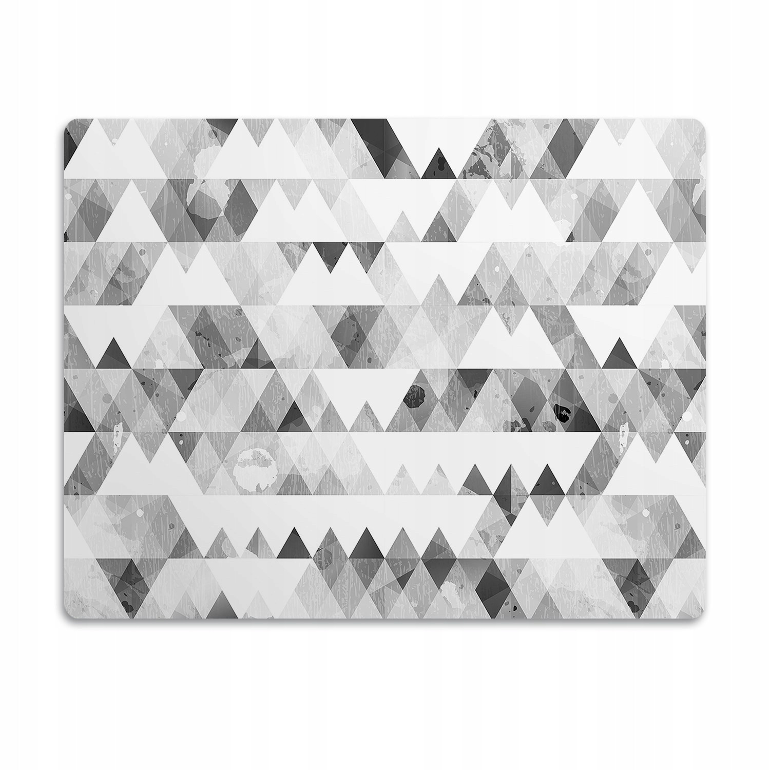 Podložka pod misku Šedé trojúhelníky vzor 60x40 cm