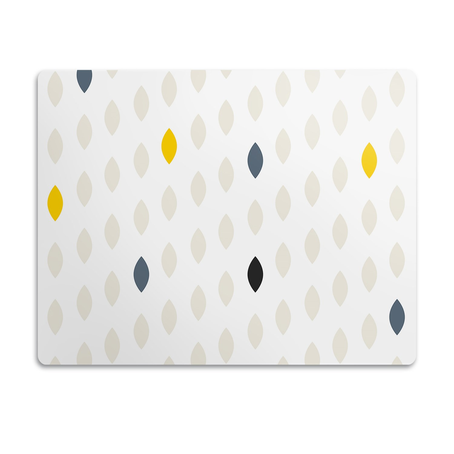 Voděodolná podložka pod misku Béžový vzor 60x40 cm