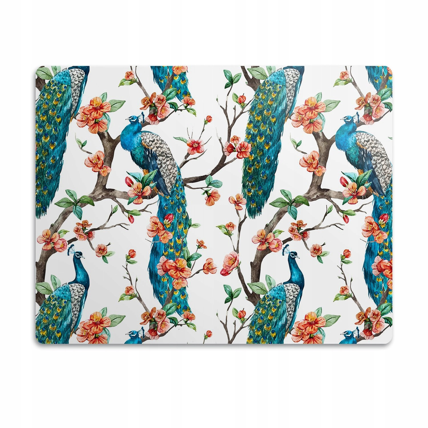 Pro psa podložka pod misku Barevný páv 60x40 cm