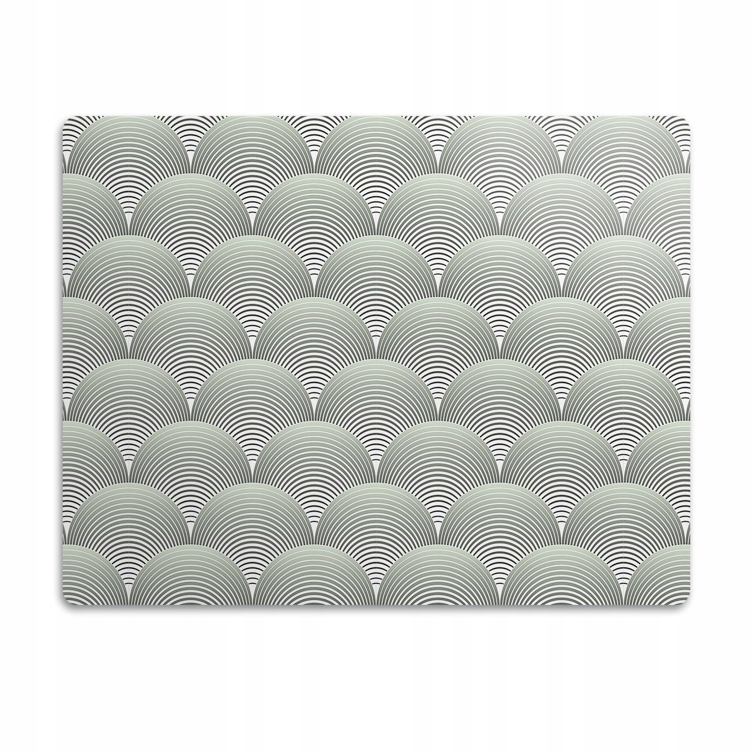 Podložka pro kočky psa pod misky Vzory půlkruhu 60x40 cm