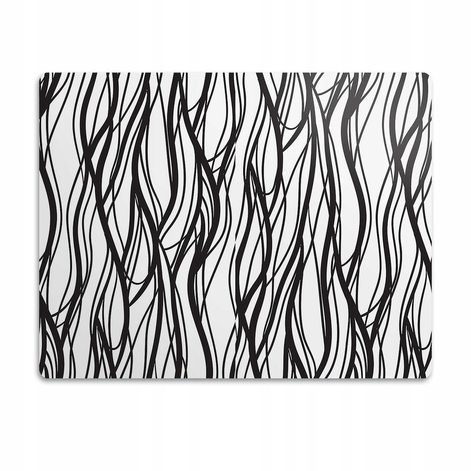 Podložka pod záchod pro kočky Vlnité linie 60x40 cm