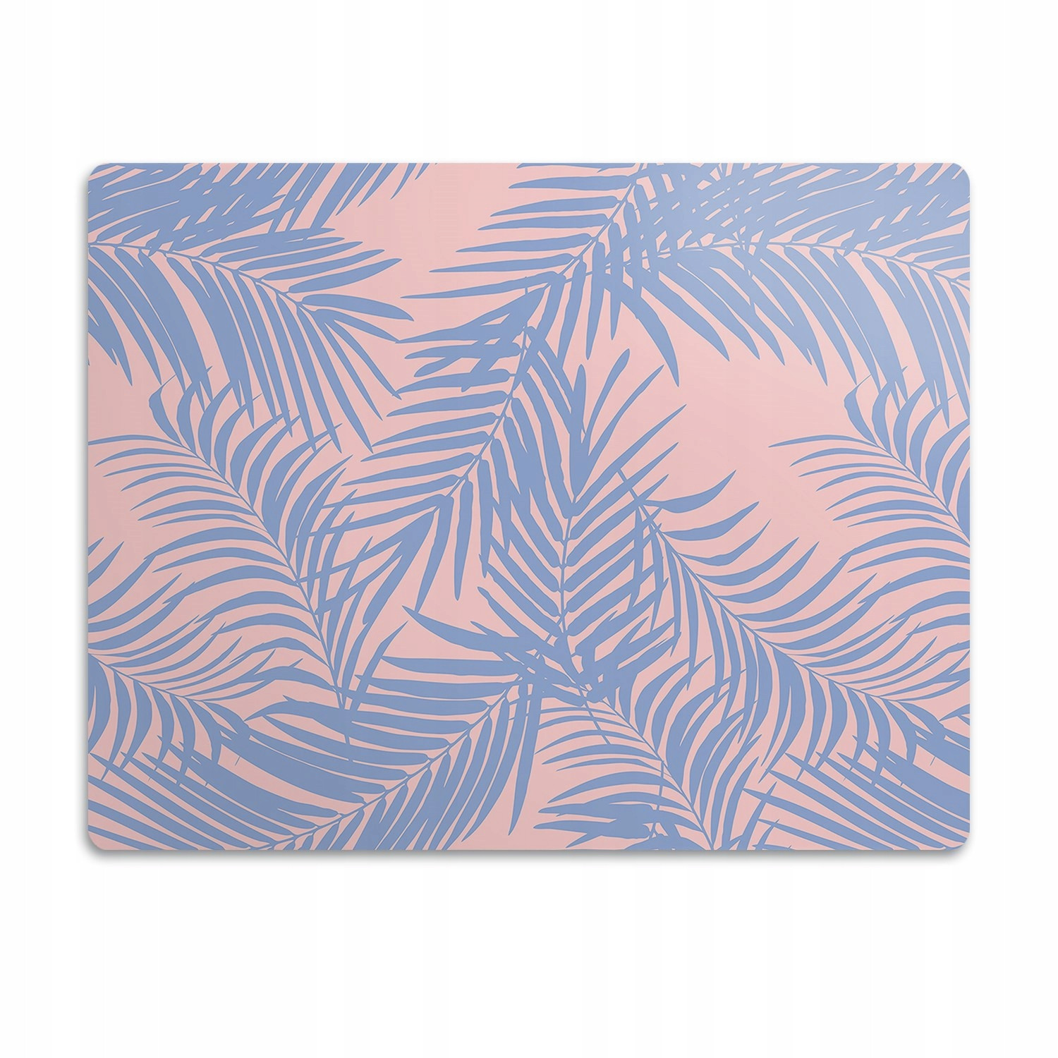 Voděodolná podložka pod misku Modré listy 60x40