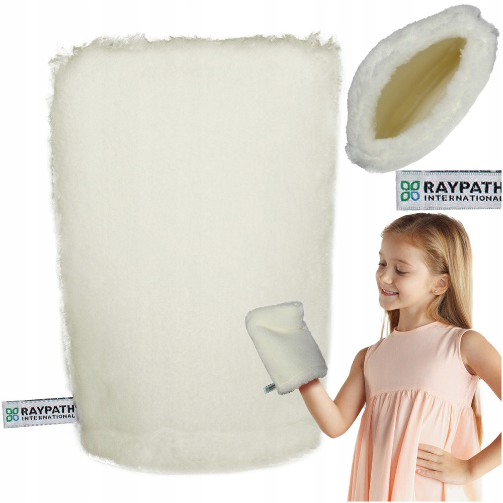 Raypath čistící rukavice Bílá roz S pro děti Mokré povrchy