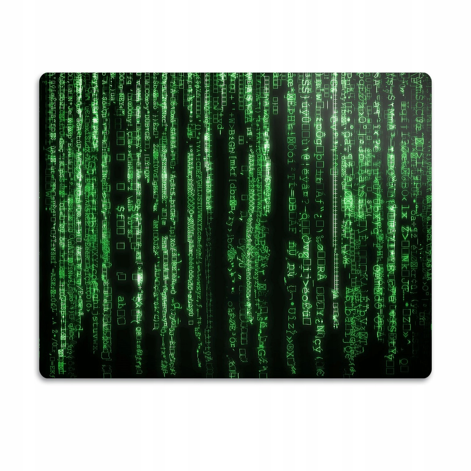 Ochranná podložka pod misky Zelený matrix 60x40 cm