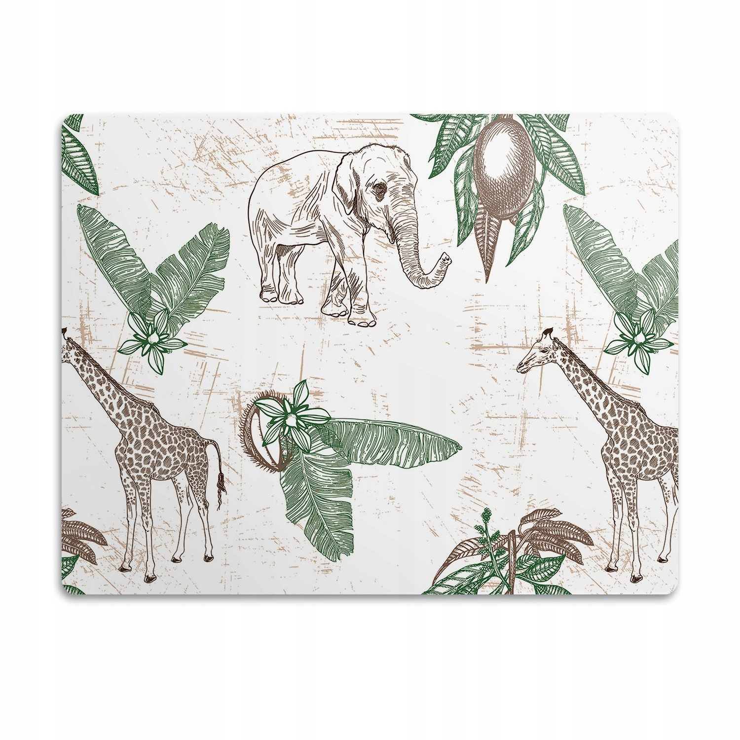 Pro kočky podložka pod záchod Sloni a žirafy 60x40 cm