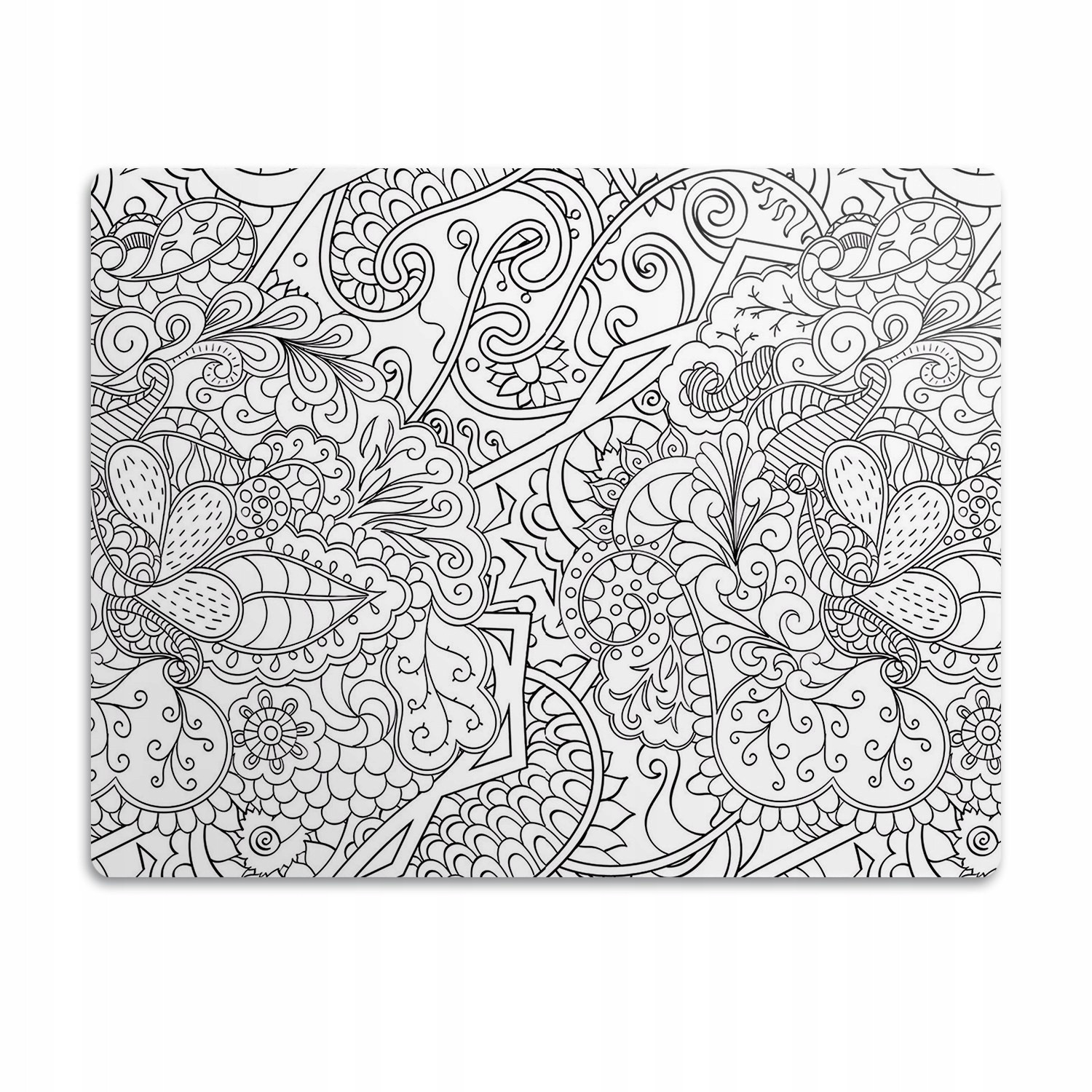 Pro kočky psa podložka pod misky Mandala 60x40cm