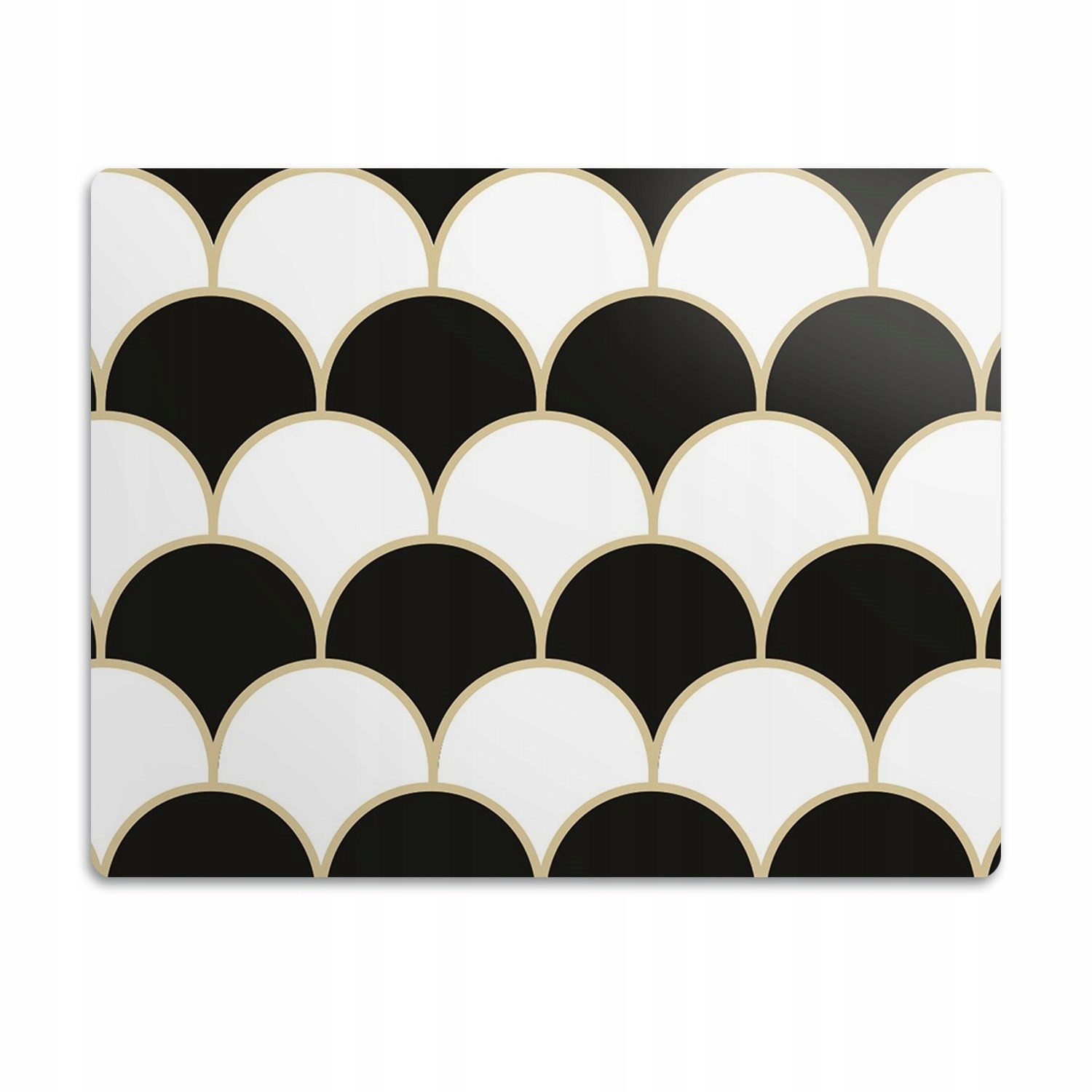 Ochranná podložka pod misku Rybí šupina 60x40 cm