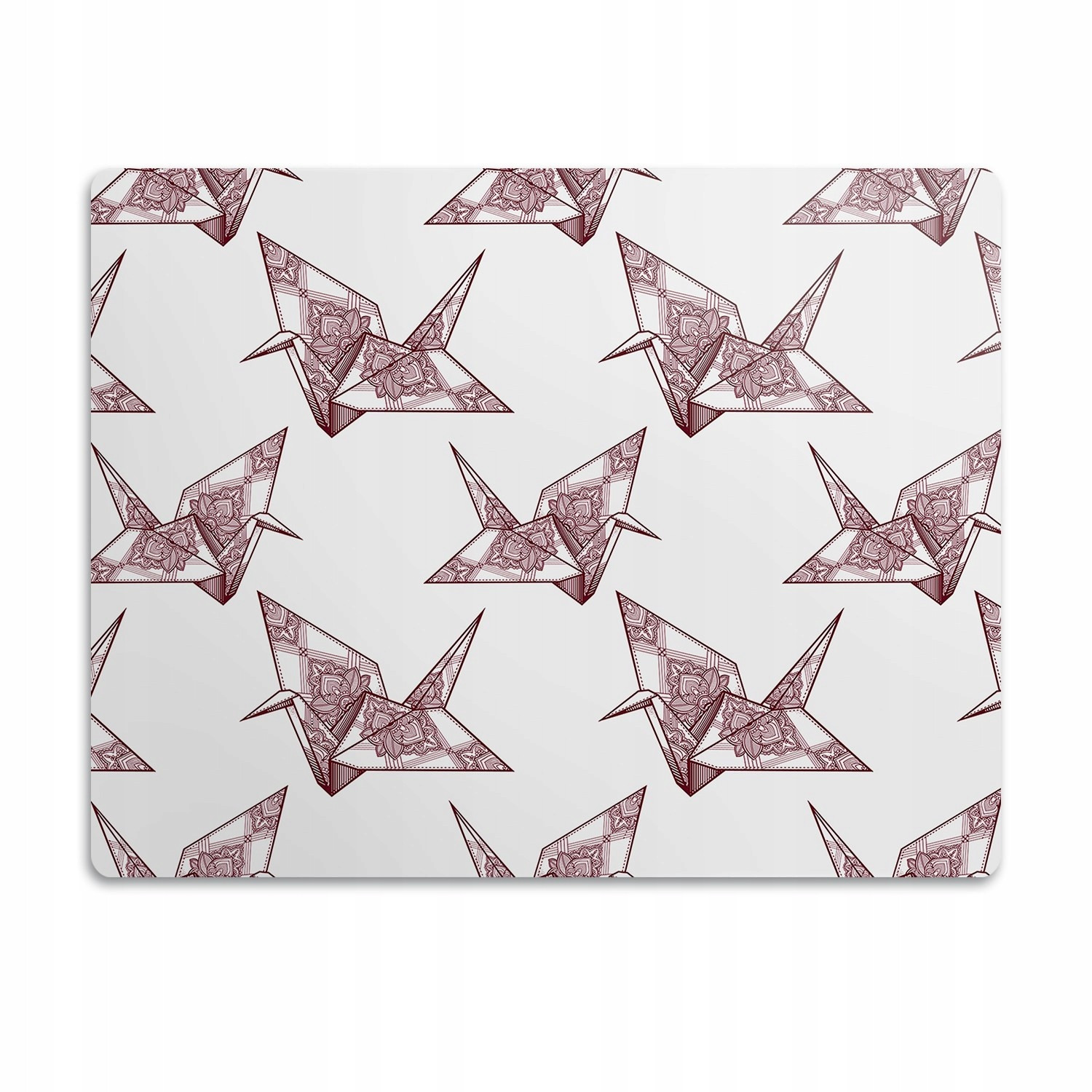 Podložka pro kočky a psa pod misky Pták origami 60x40cm