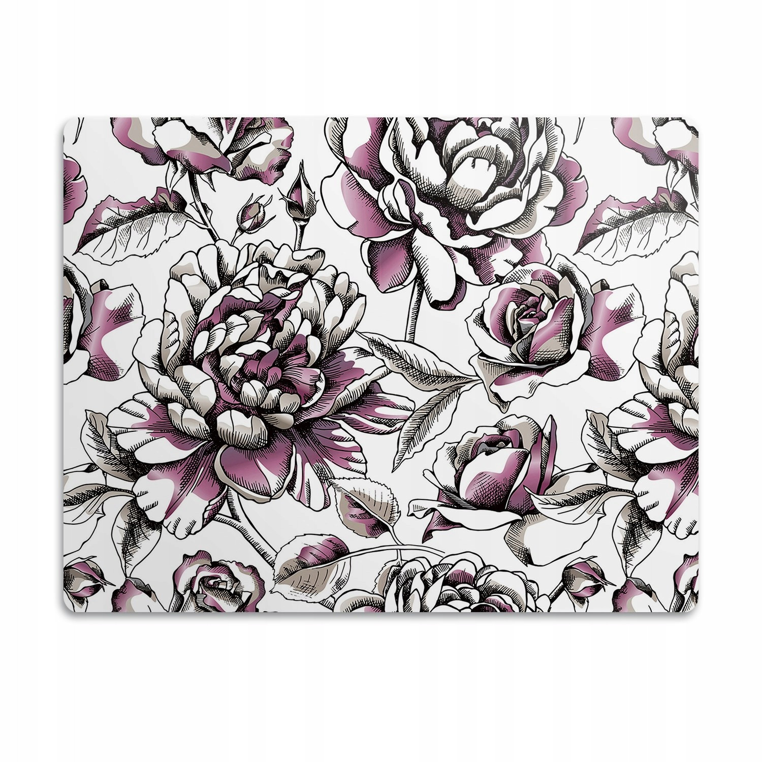 Ochranná podložka pod misku pro psa kočku Růže 60x40cm