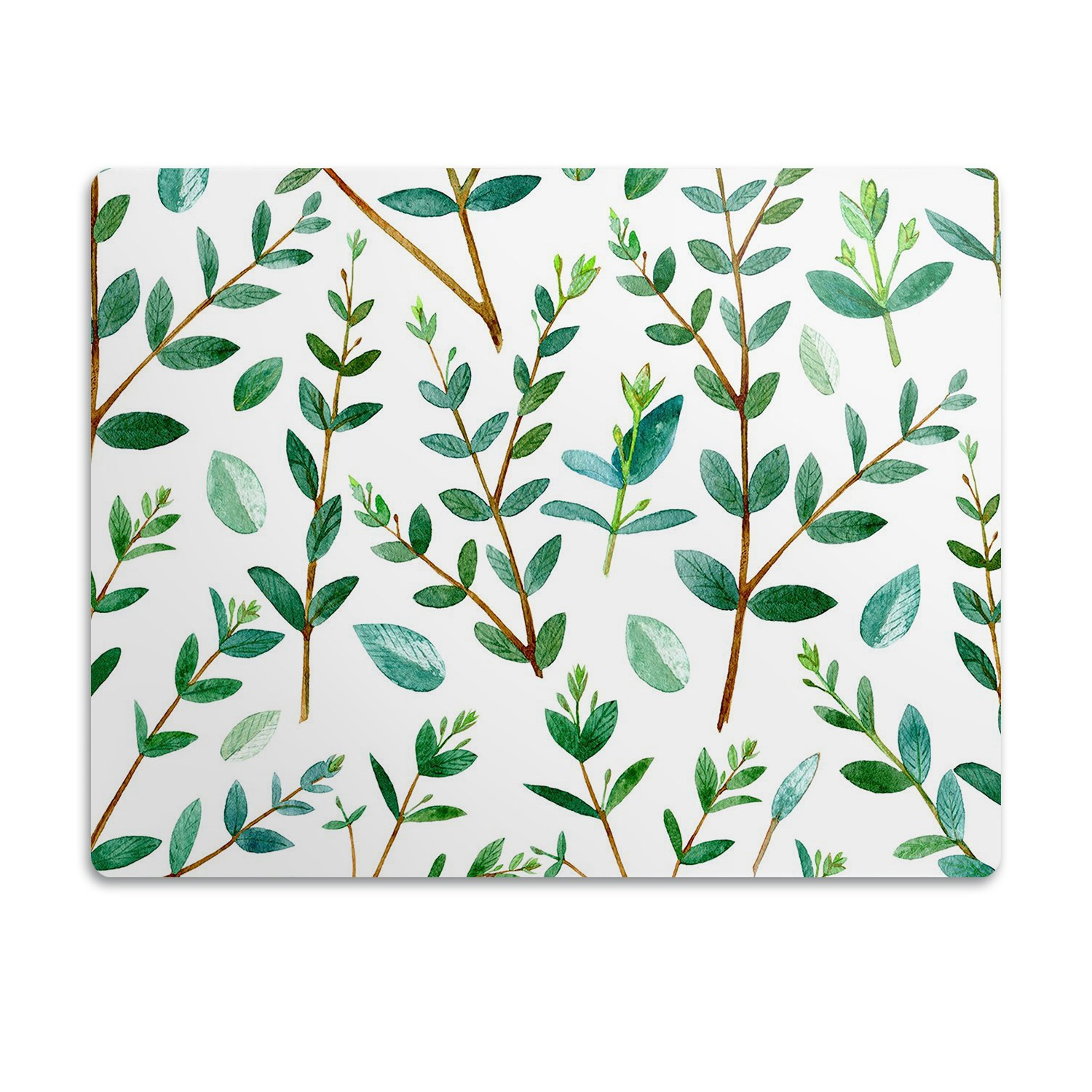 Podložka pod misku pro kočky Zelené větve 60x40 cm