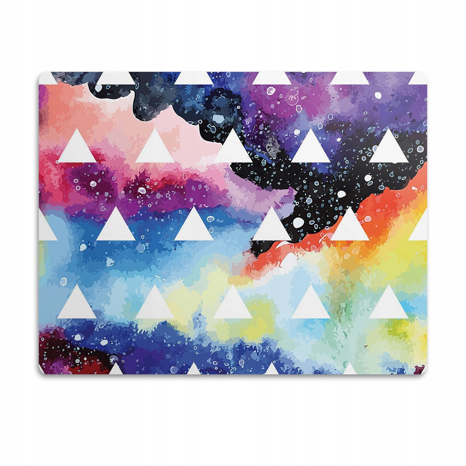 Pro kočky ochranná podložka Vesmírné trojúhelníky 60x40 cm