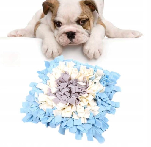 Čichová podložka pro psa 50x50 na pojídání pochoutek učení volné jídlo