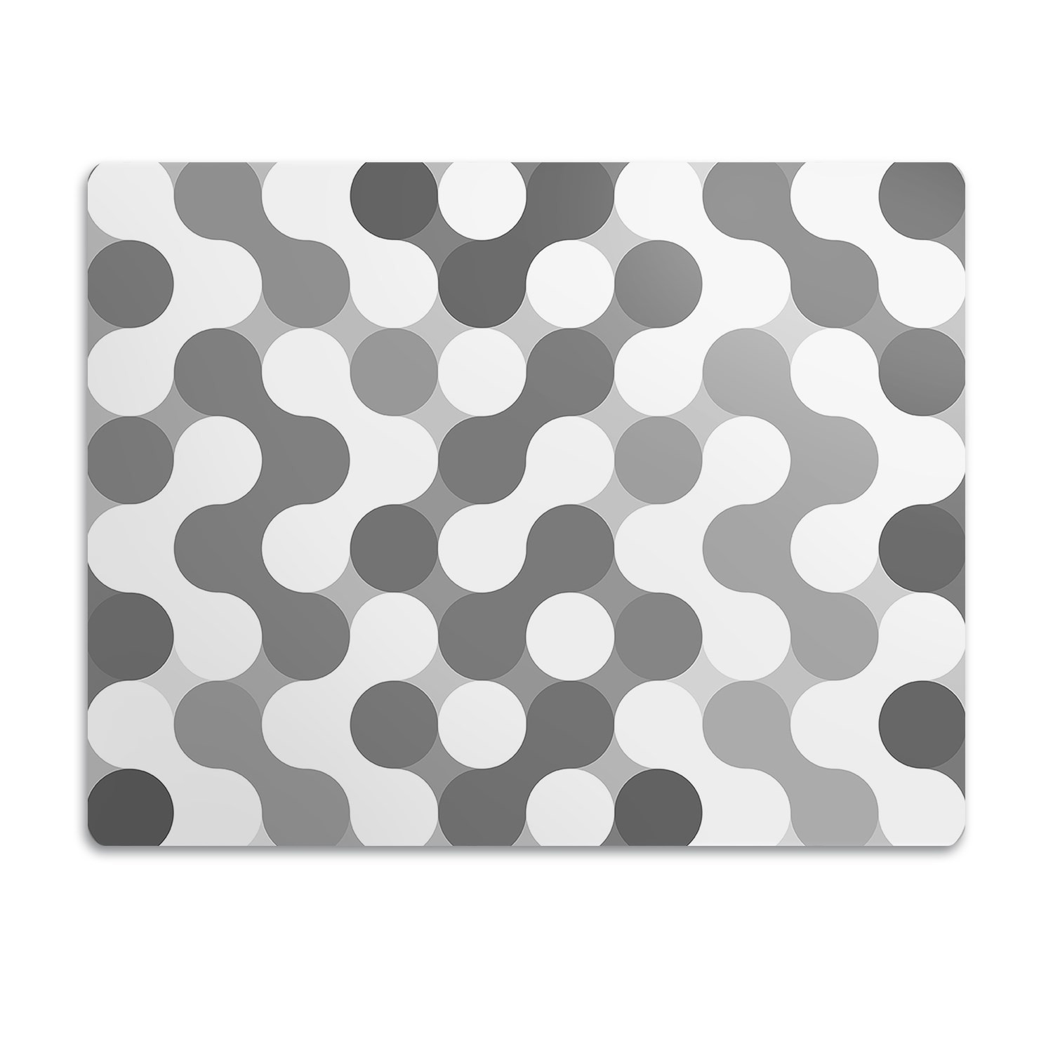 Pro kočky podložka pod misky Šedá představa 60x40