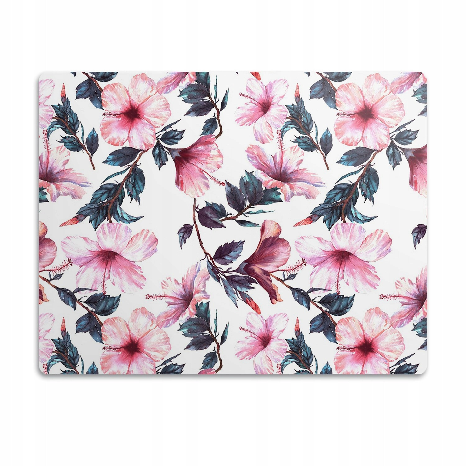 Podložka pod misky pro psa Květiny Ibišek 60x40