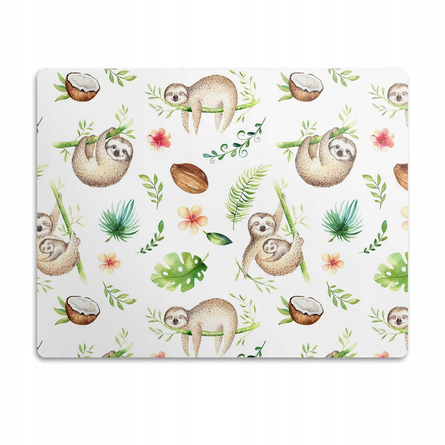 Pod misku podložka pro psa Lenochodi zvířata 60x40 cm