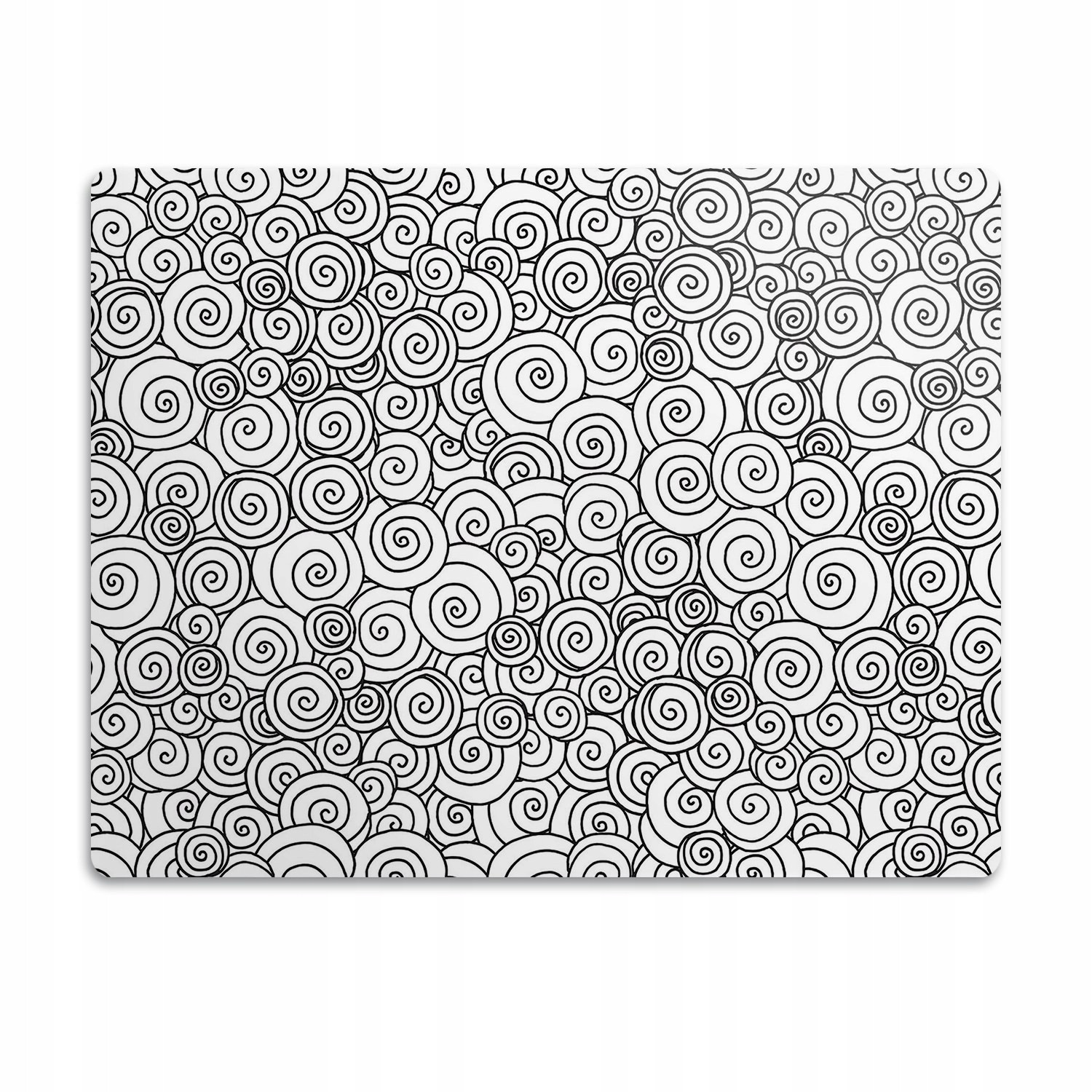 Pod misku podložka pro psa Černobílé zavinovačky 60x40