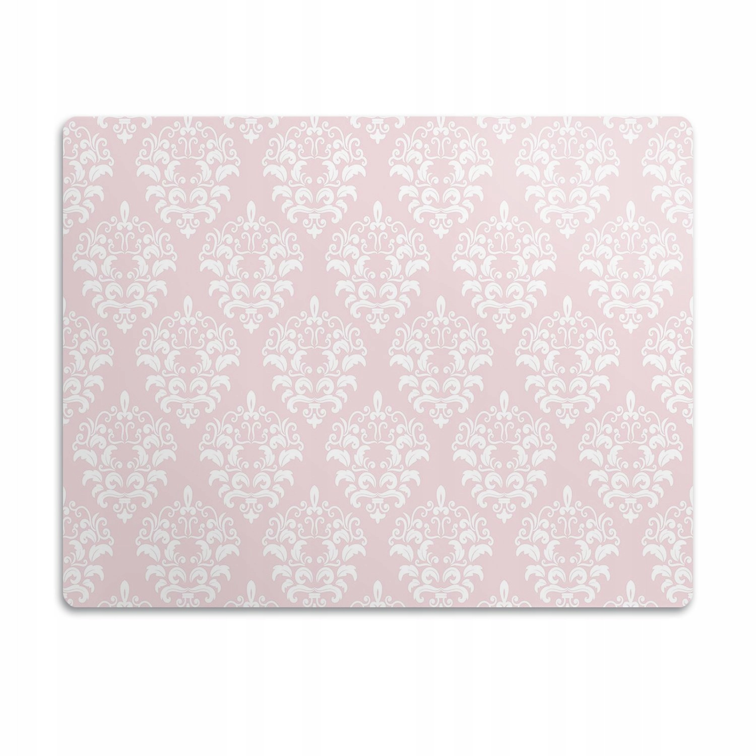 Podložka pro kočky psa pod misky Růžový vzor 60x40 cm