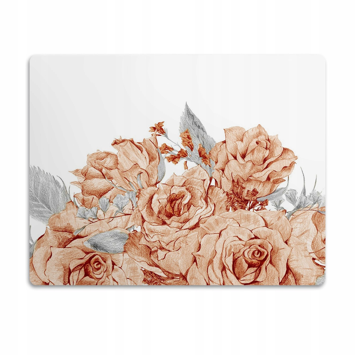 Podložka pod záchod pro kočky Rozkvetlé růže 60x40 cm