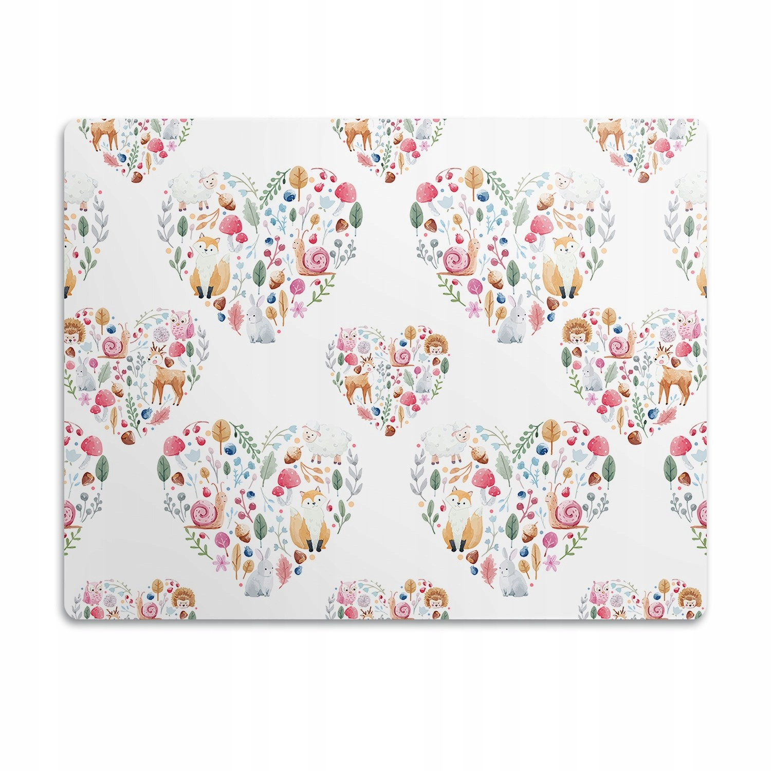 Pro psa ochranná podložka pod misku Liška srdce 60x40cm