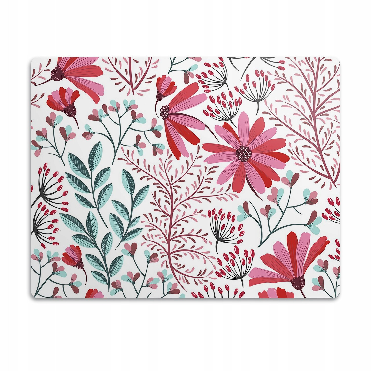 Ochranná podložka pod misky Květinový motiv 60x40 cm