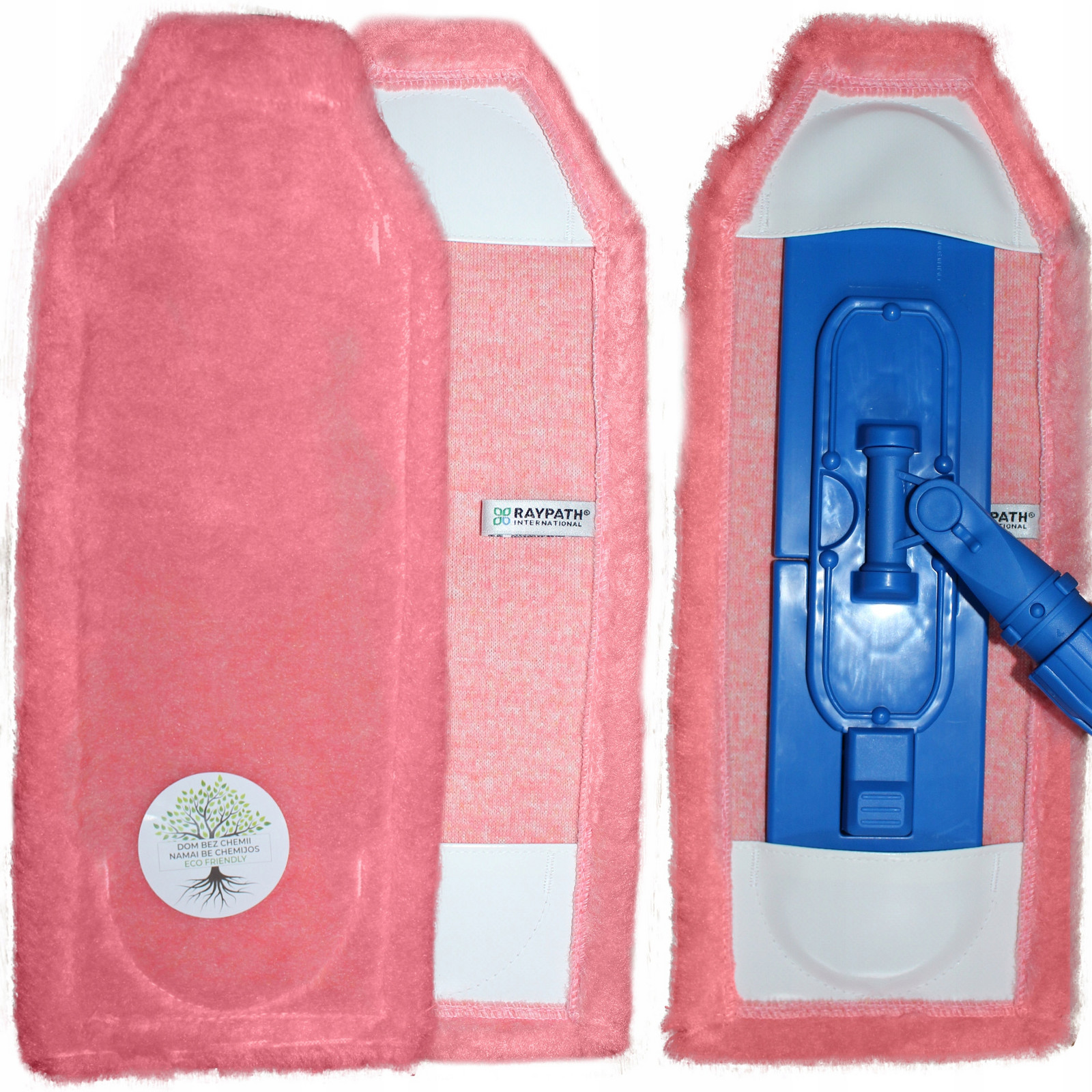 Polštář podlahový Raypath Růžová vložka do mopu Noha na suchý prach