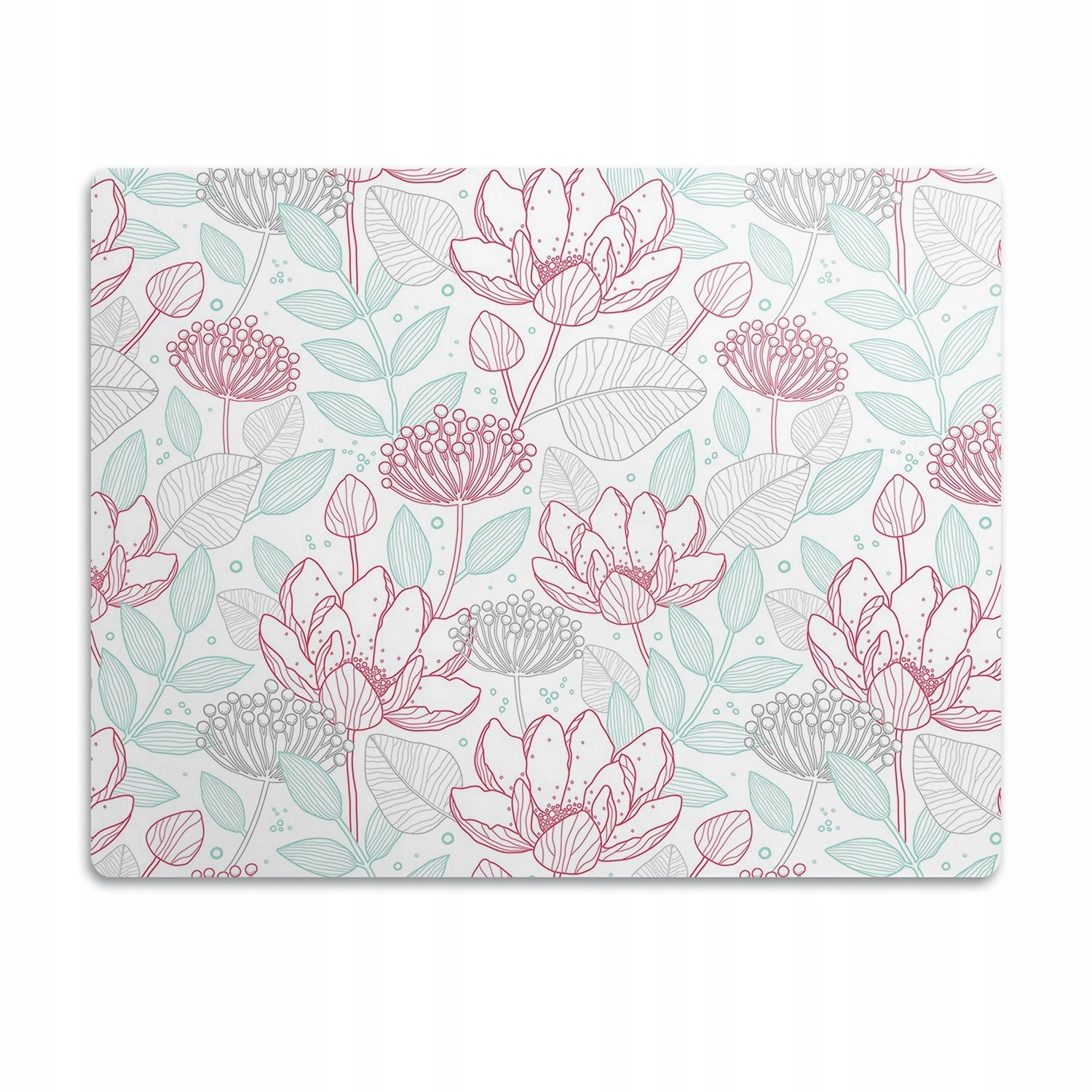 Ochranná podložka pod misky pro psa Obrys květu 60x40