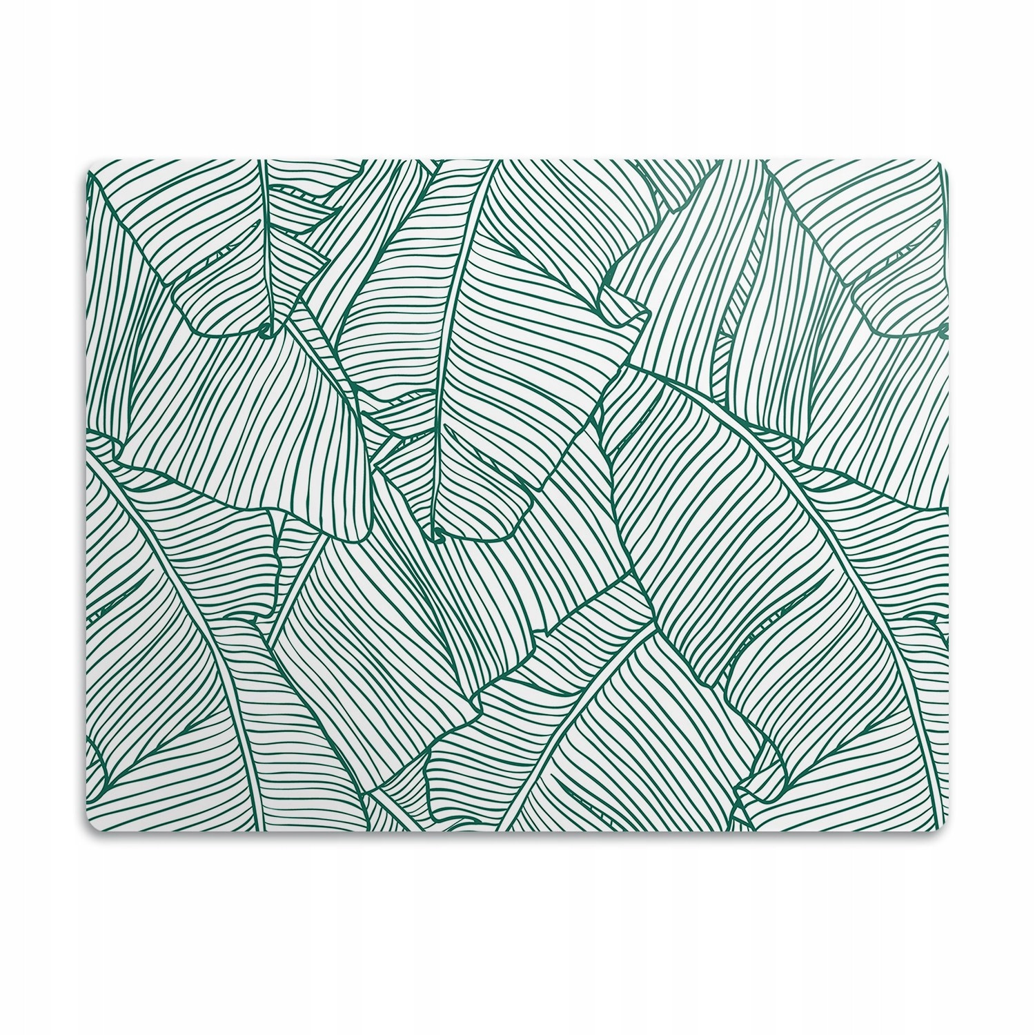 Podložka pro kočky a psa pod misku Obrys listů 60x40 cm