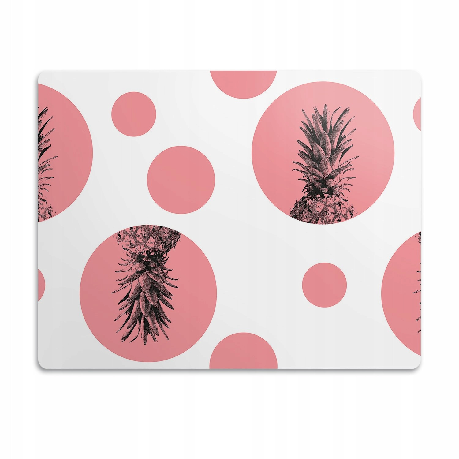 Podložka pod záchod pro kočky Ananas v kruhu 60x40 cm