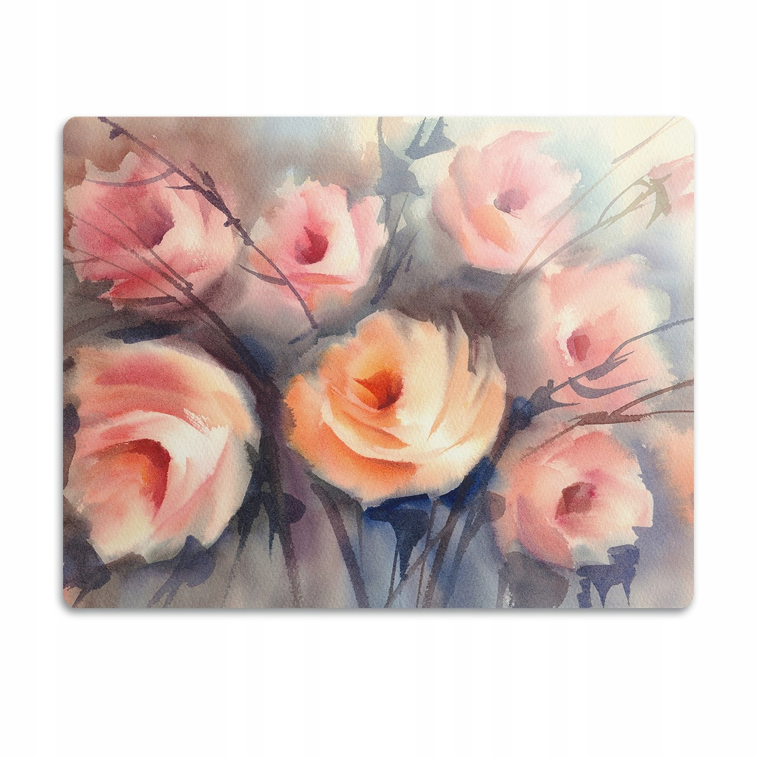 Pro psa podložka pod misku Rozmazané růže 60x40 cm