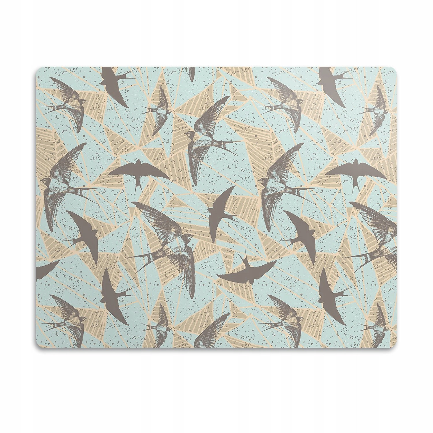 Podložka pro psa pod misku Létající vlaštovky 60x40 cm