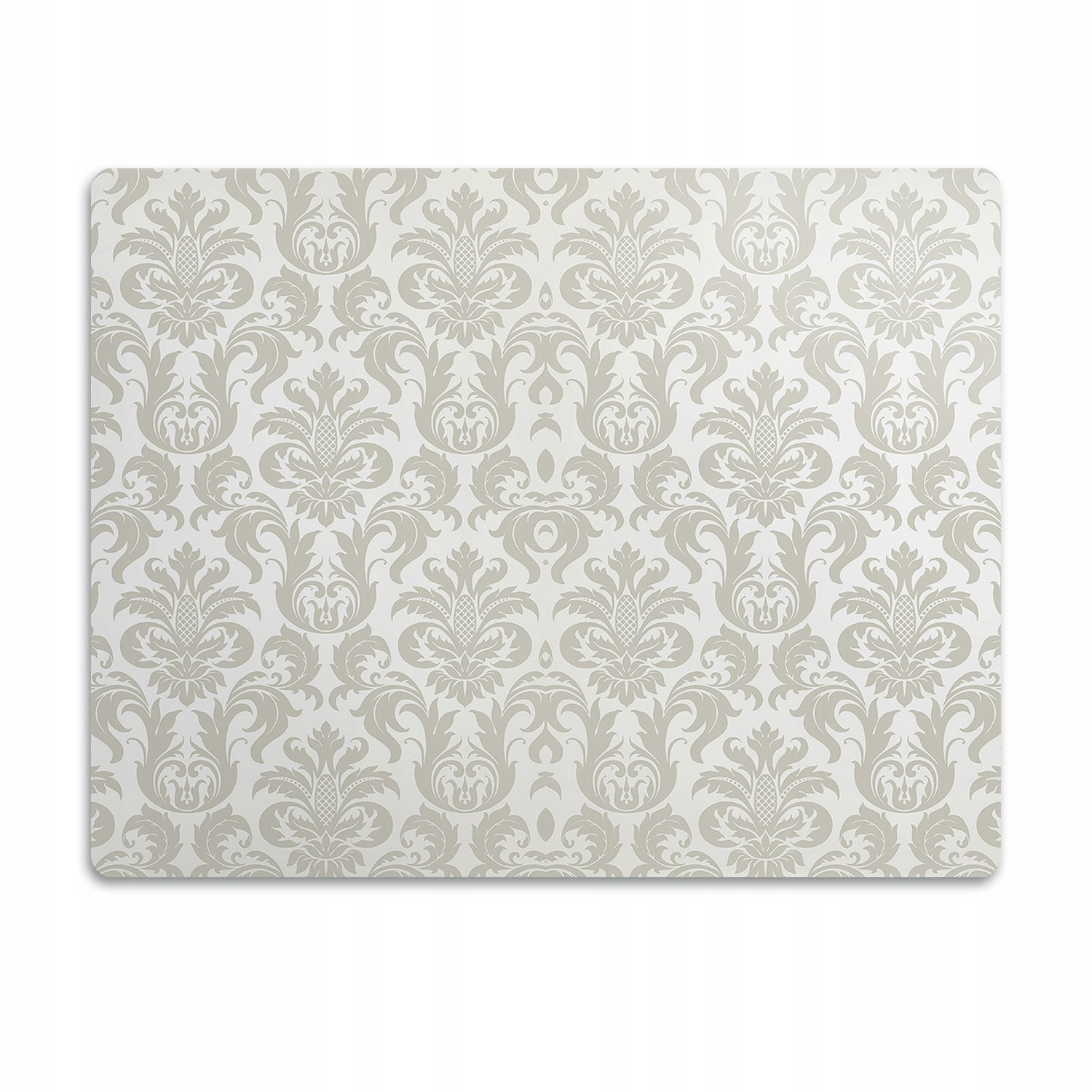 Podložka pro psa pod misku Šedá ornamentika 60x40 cm