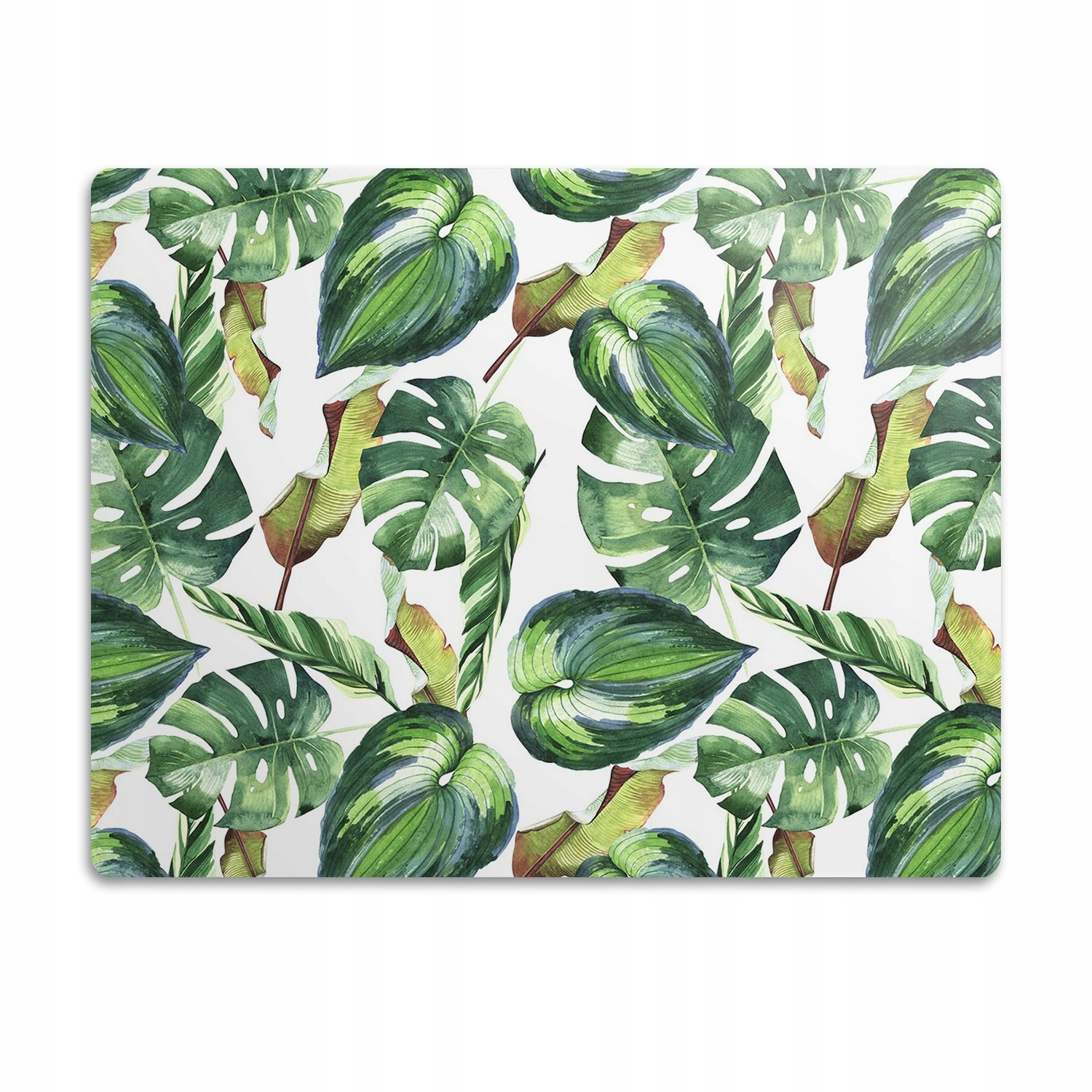 Pod misku podložka pro psa Velké rostliny listy 60x40cm