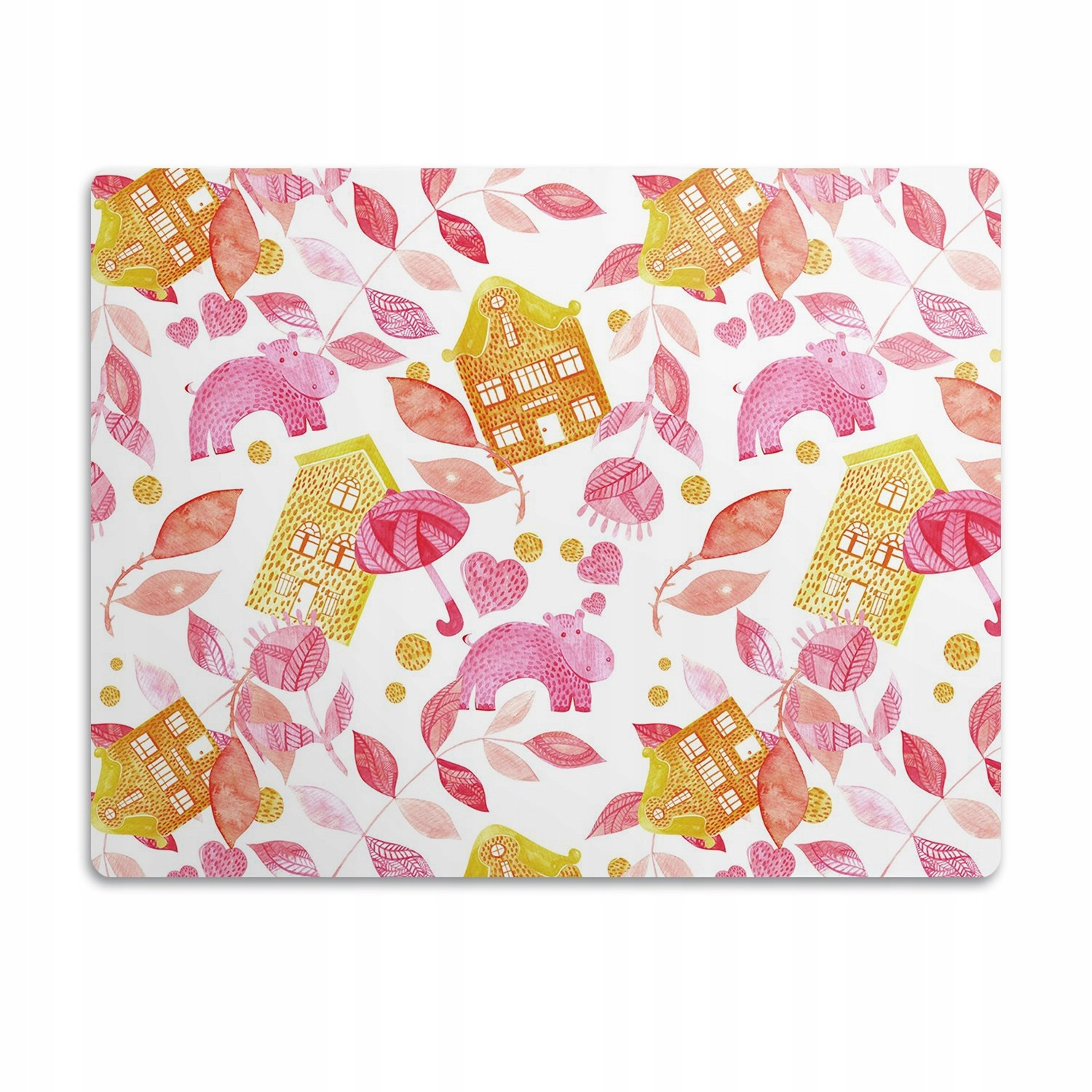 Ochranná podložka pod misky Dětský vzor 60x40 cm