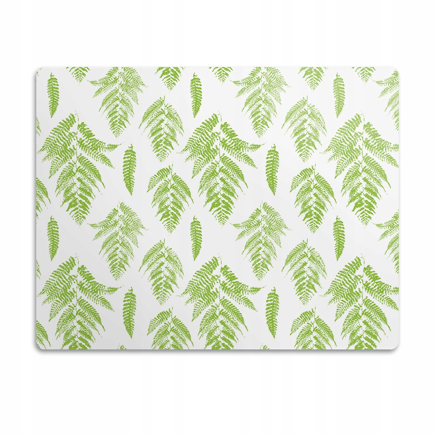 Podložka pod misku pro kočky psa Zelené kapradiny 60x40