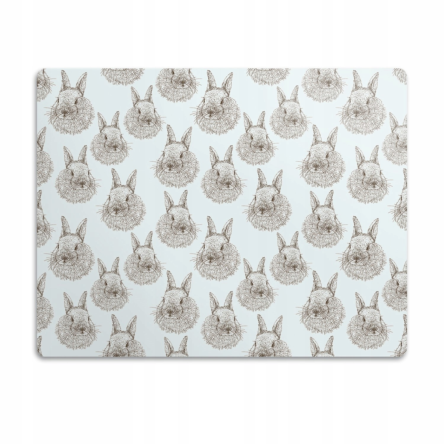 Voděodolná podložka pro psa Hlavy králíci 60x40