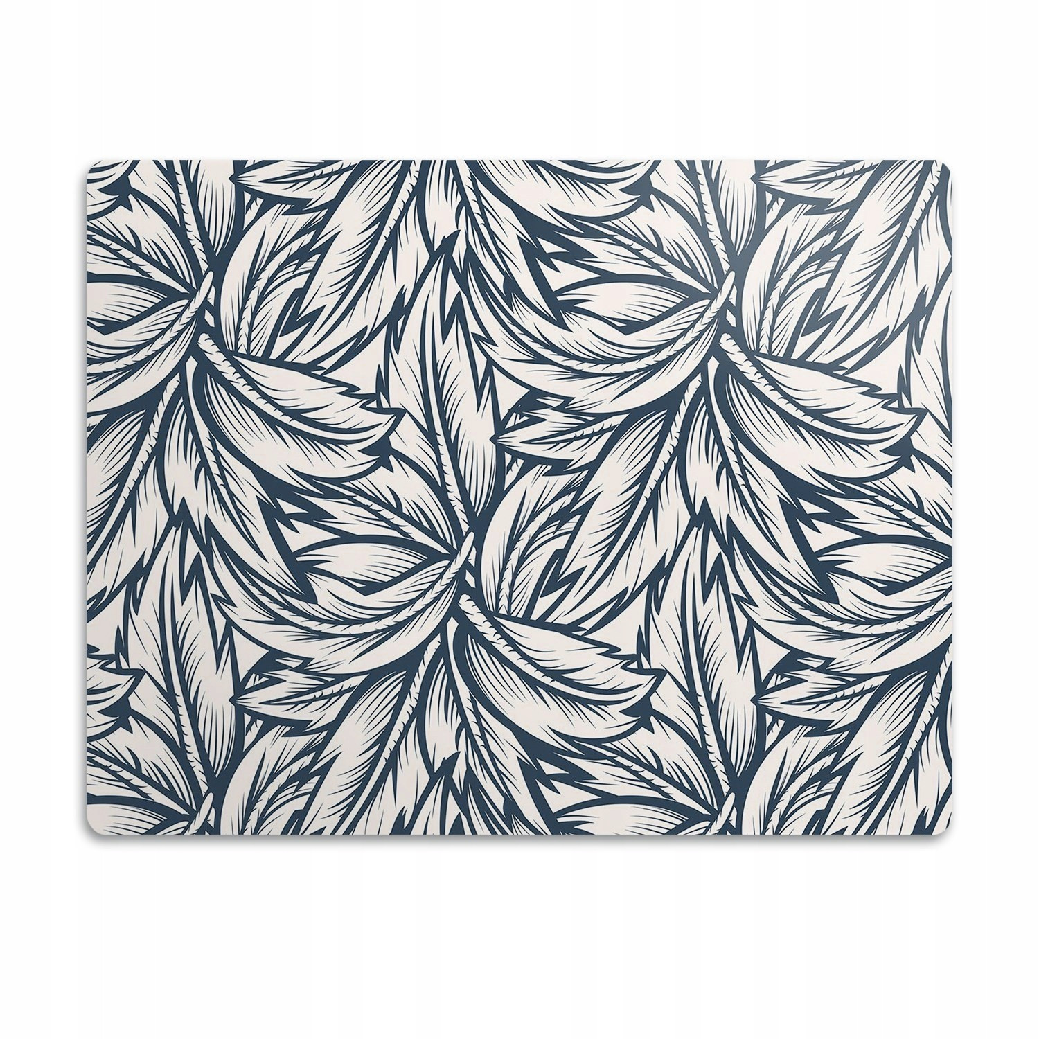 Voděodolná podložka pod misku Nakreslené listy 60x40