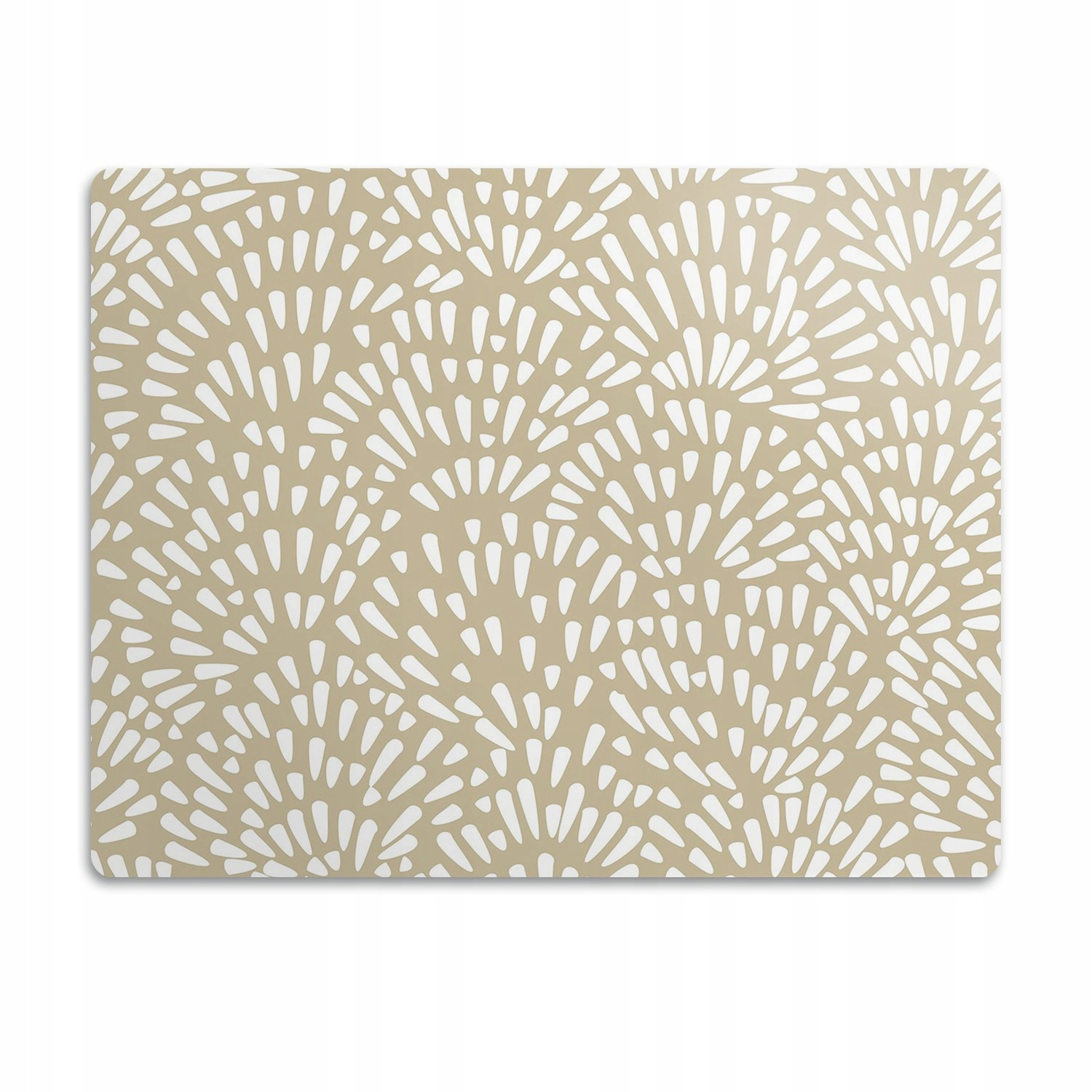 Ochranná podložka pod misky Béžové kleksy vzor 60x40cm