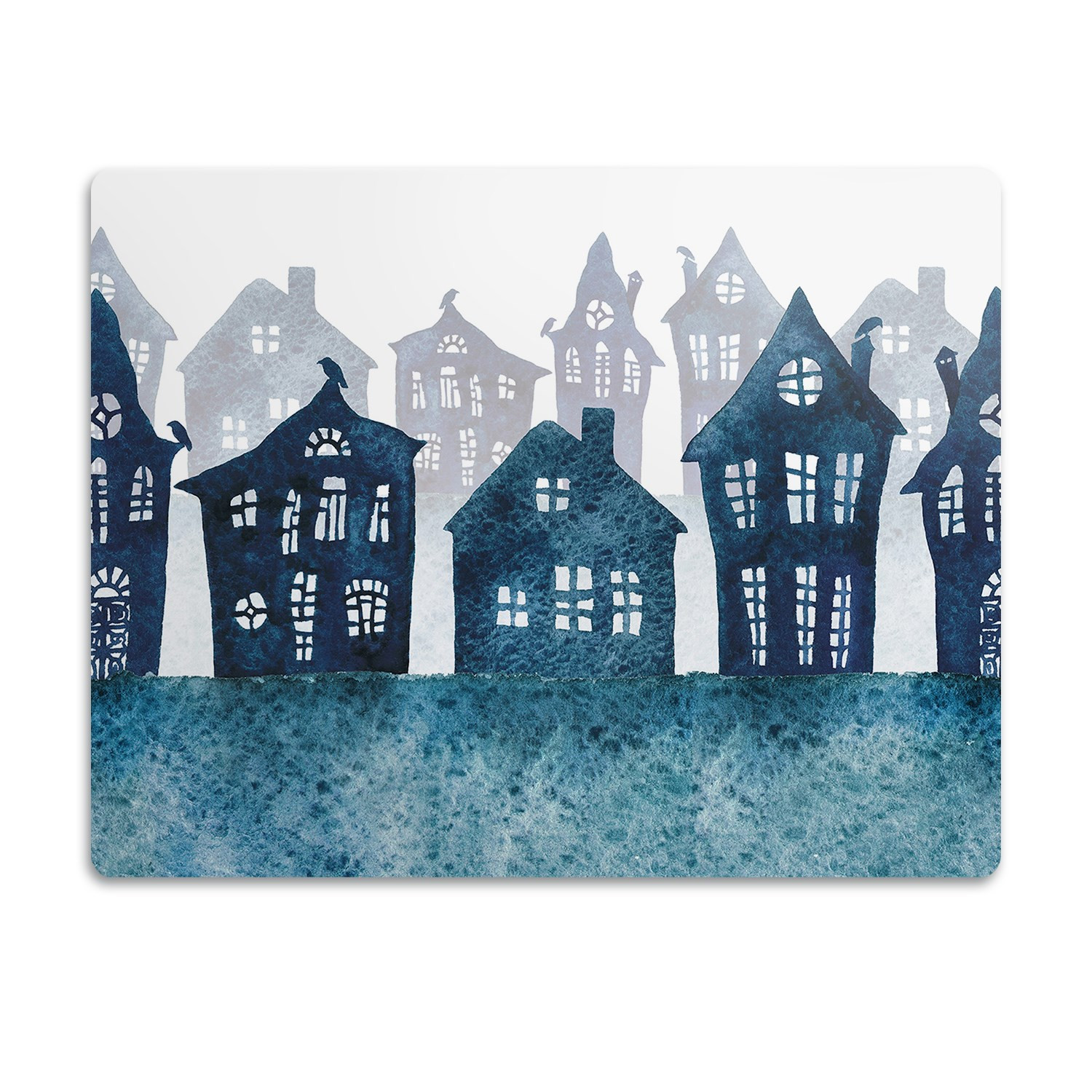 Podložka pod misku pro psa Město v noci 60x40 cm