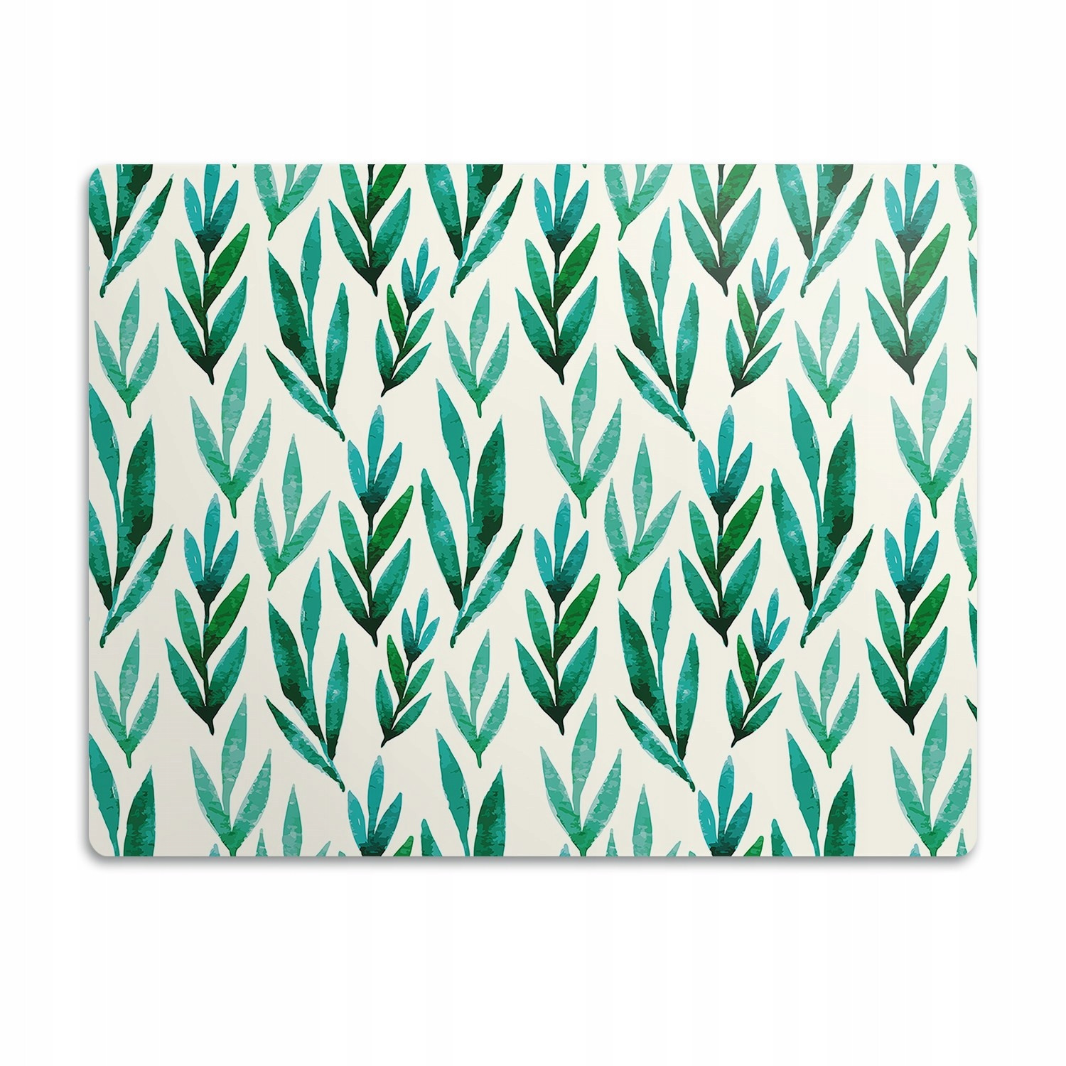 Podložka pro psa pod misku Zelené listy 60x40