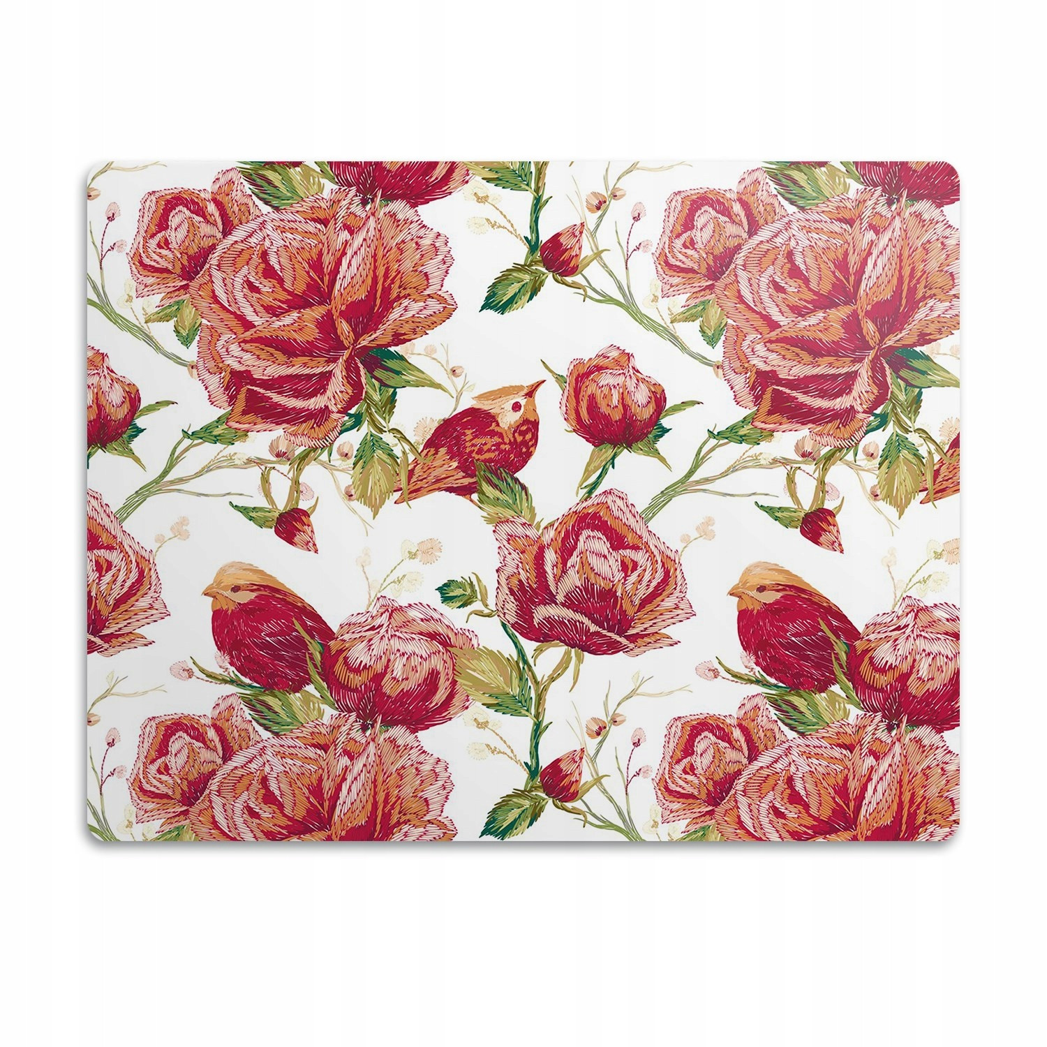 Podložka pod misky pro psa Rudí ptáci 60x40cm