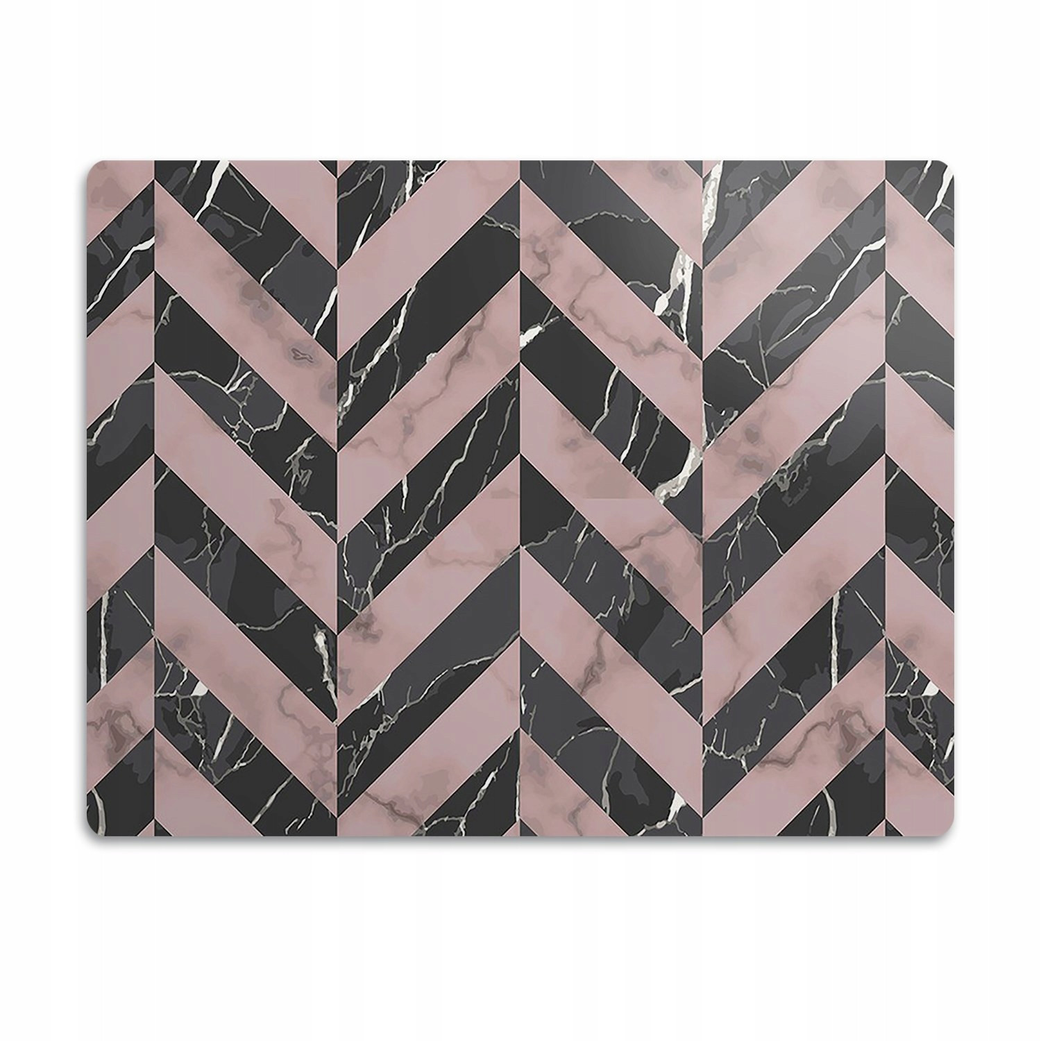 Pro kočky podložka pod záchod Mramorový styl 60x40 cm