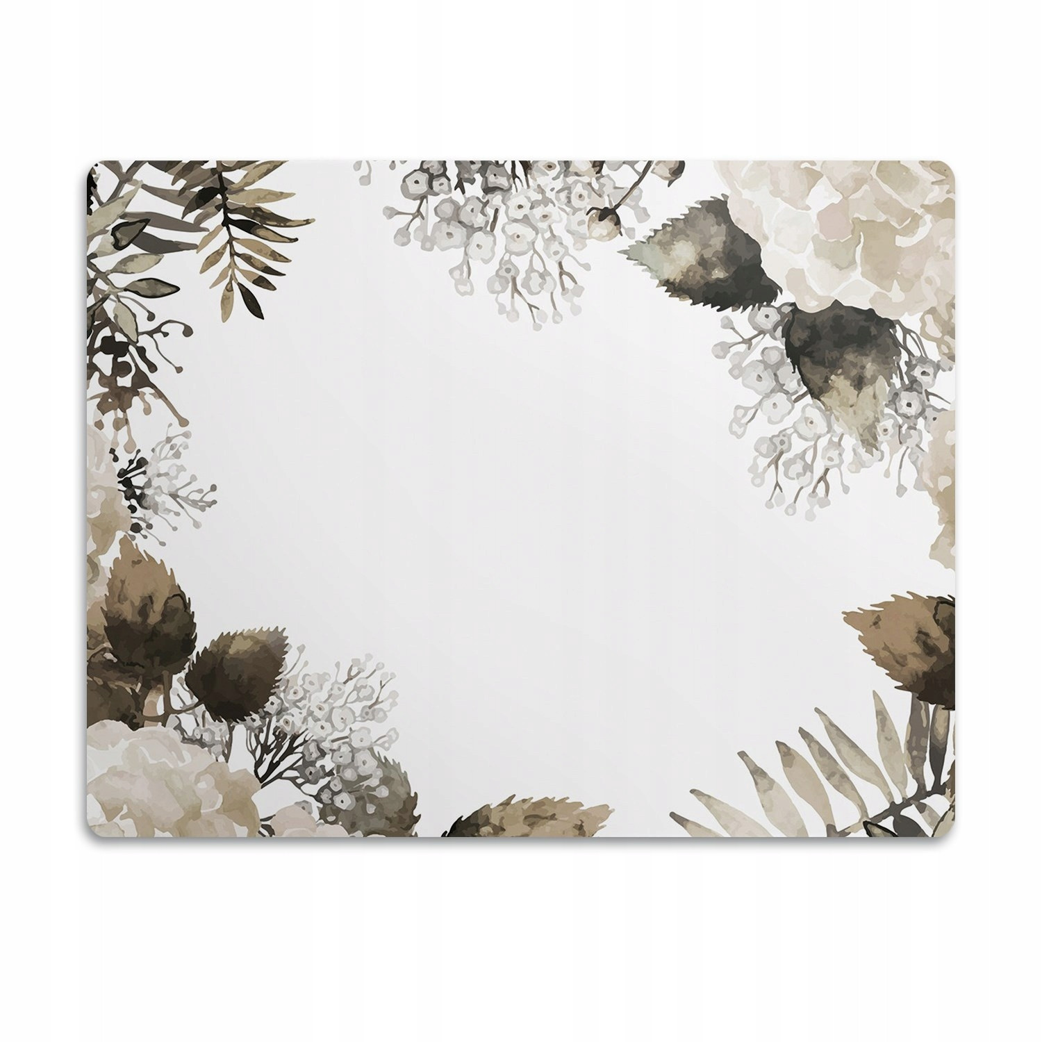 Pro psa podložka pod misku Květiny rámeček 60x40 cm