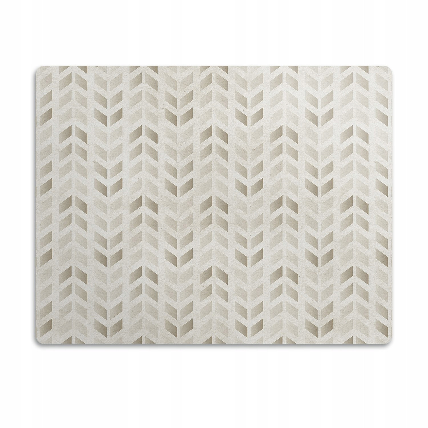 Ochranná podložka pod misky Vektory béžová 60x40 cm