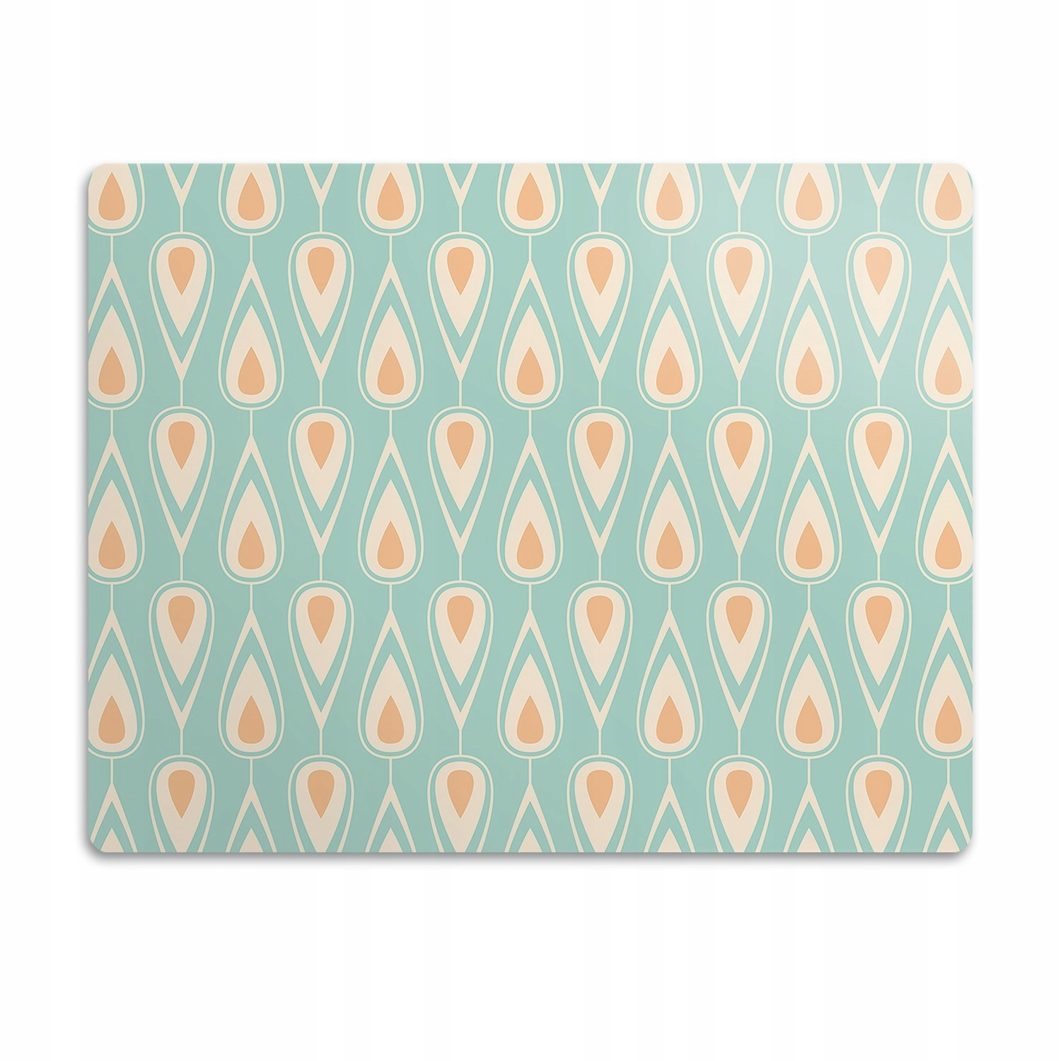 Podložka pro psa a kočku pod misku Retro vzor 60x40 cm