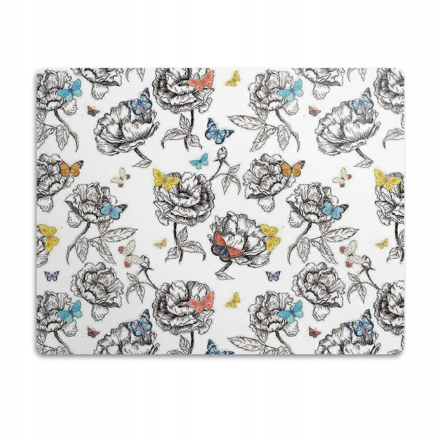 Pro psa podložka pod misku Motýli na květinách 60x40 cm