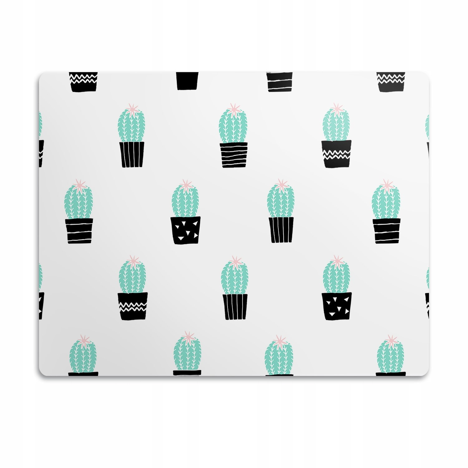 Podložka pod misku Kaktusy v květináčích 60x40 cm