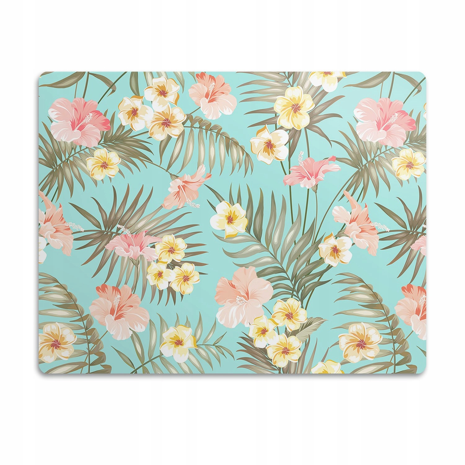 Podložka pod záchod pro kočky Pastelové květiny 60x40 cm