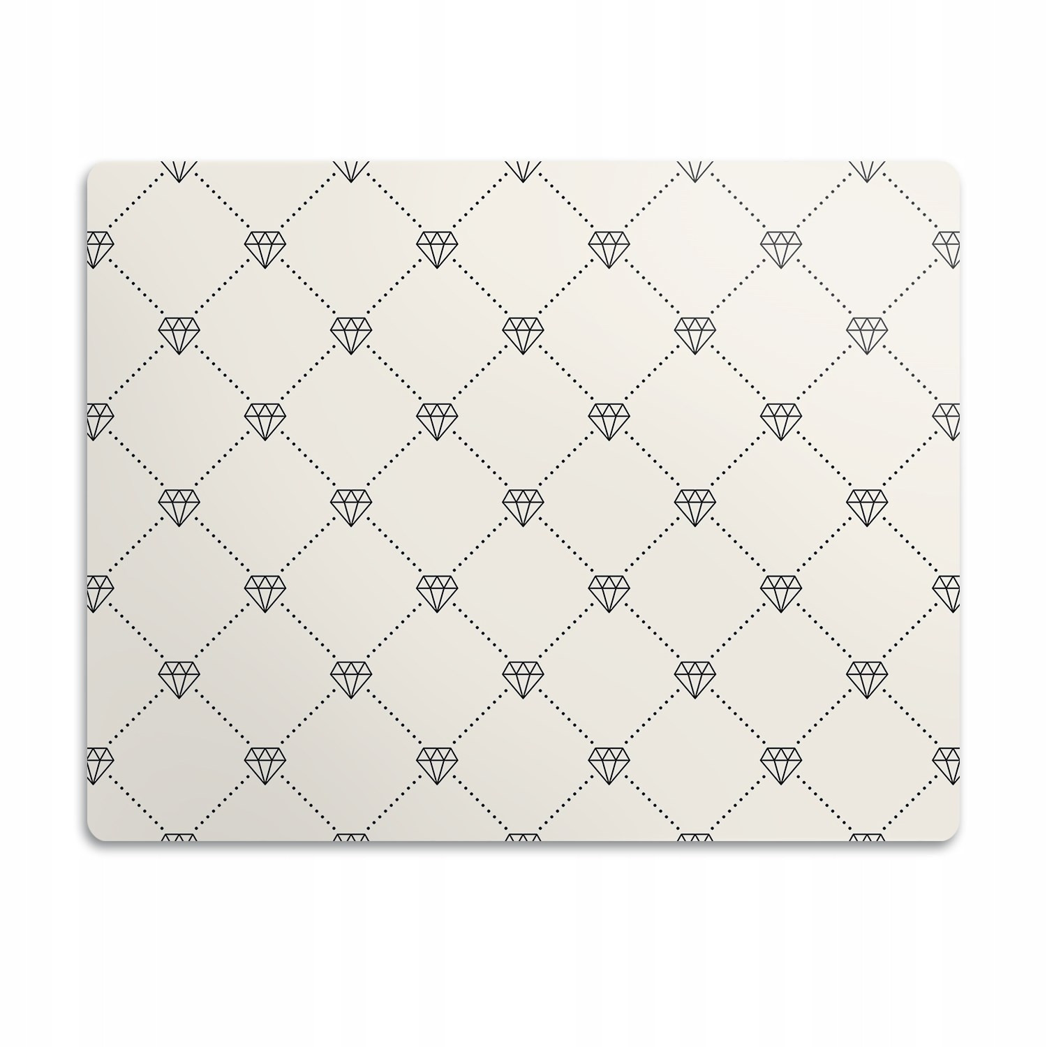 Pro kočky podložka pod záchod Diamantový vzor 60x40 cm